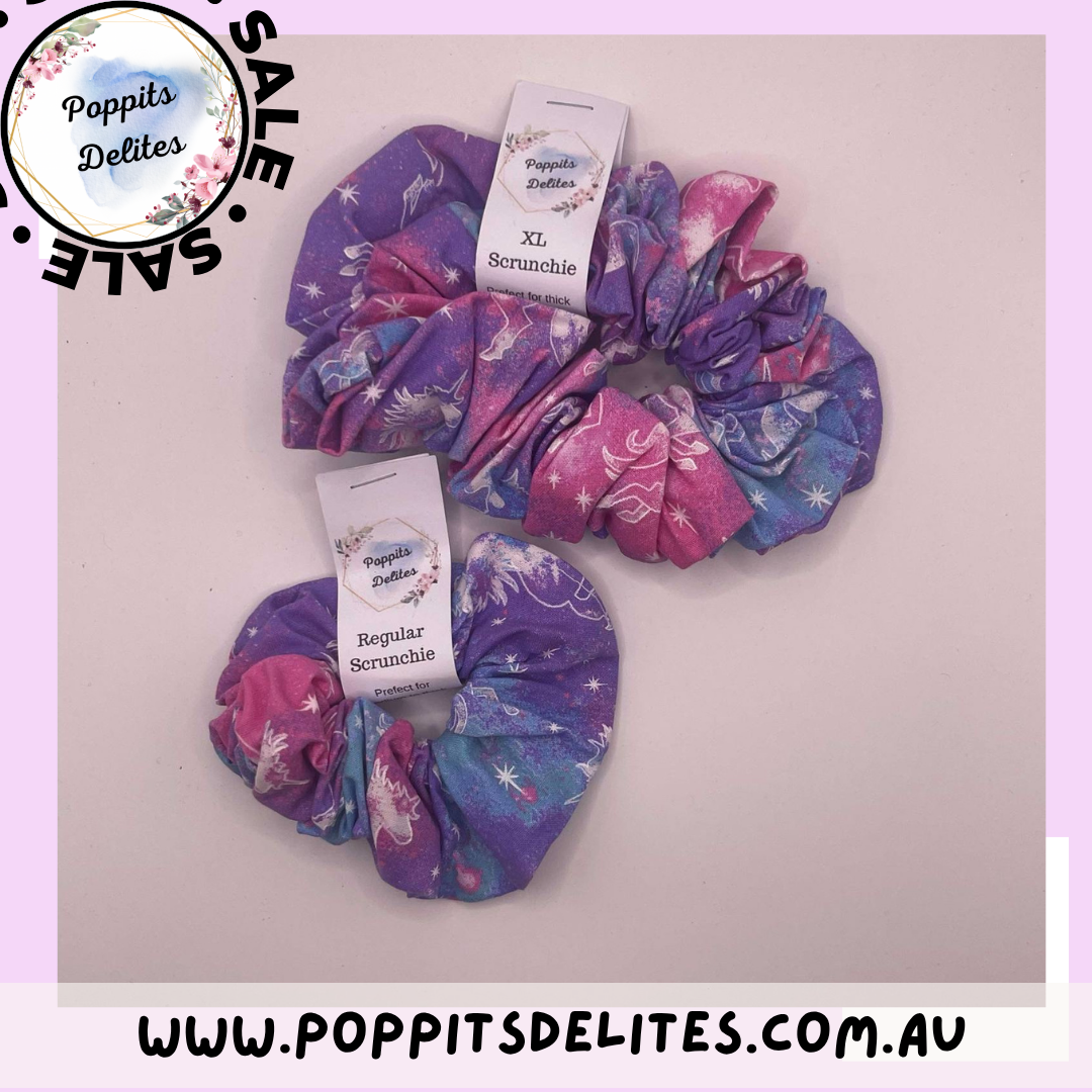 Galaxy Unicorn Scrunchie