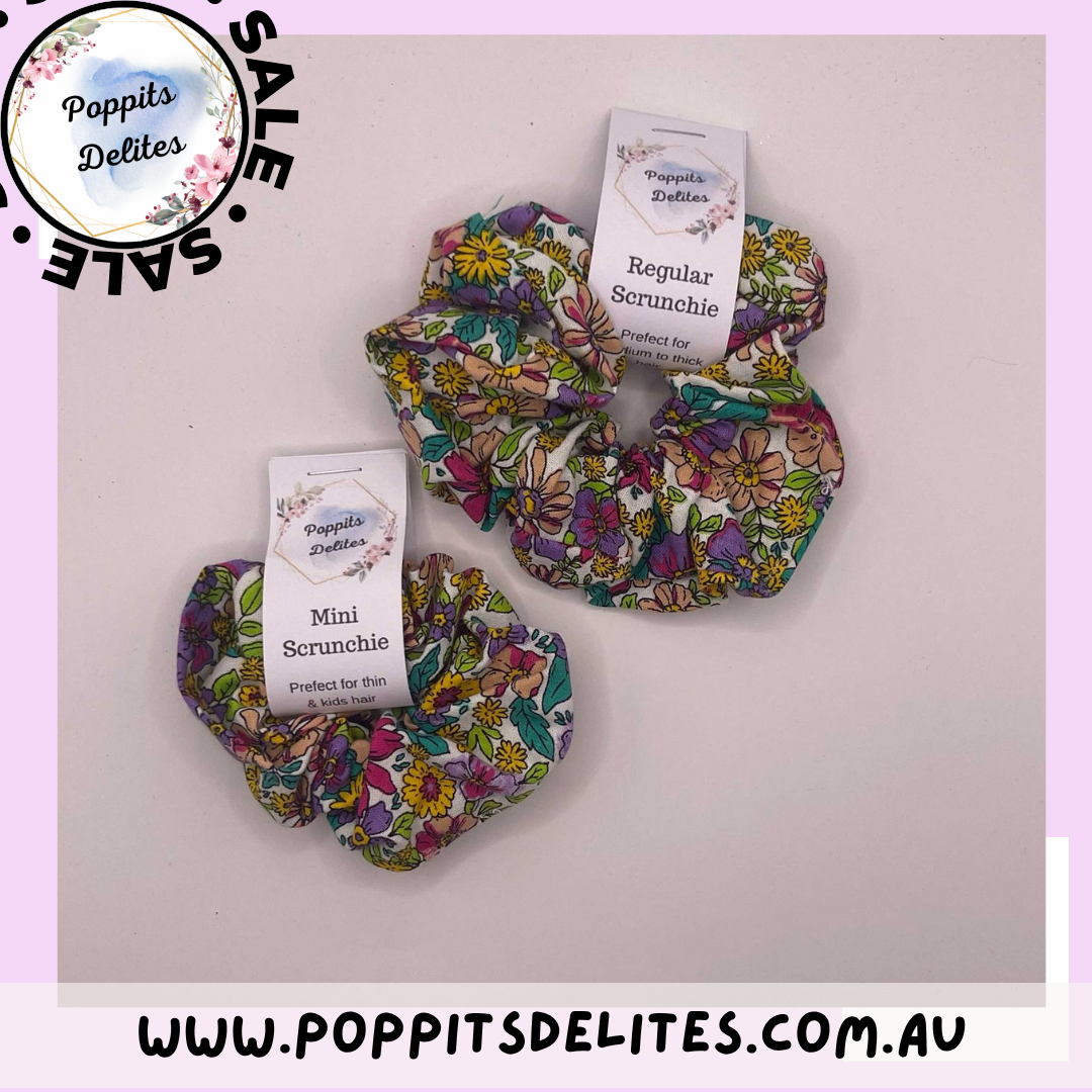 Garden Blossom Scrunchie