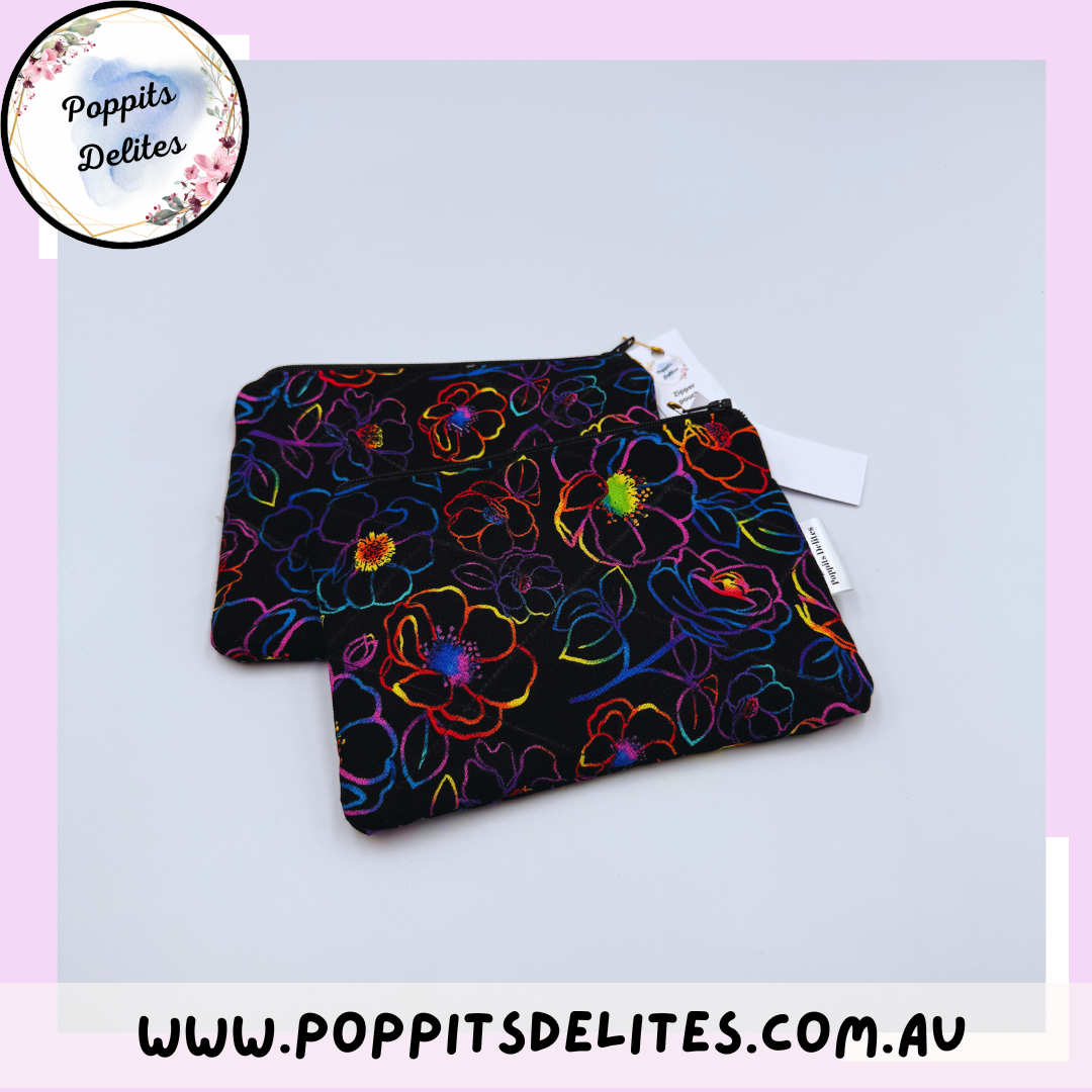 Enchanted Forest Zipper Pouches