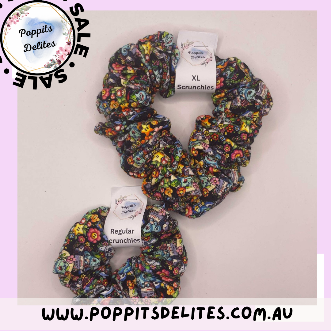 Pocket Monster Scrunchie - Poppits Delites
