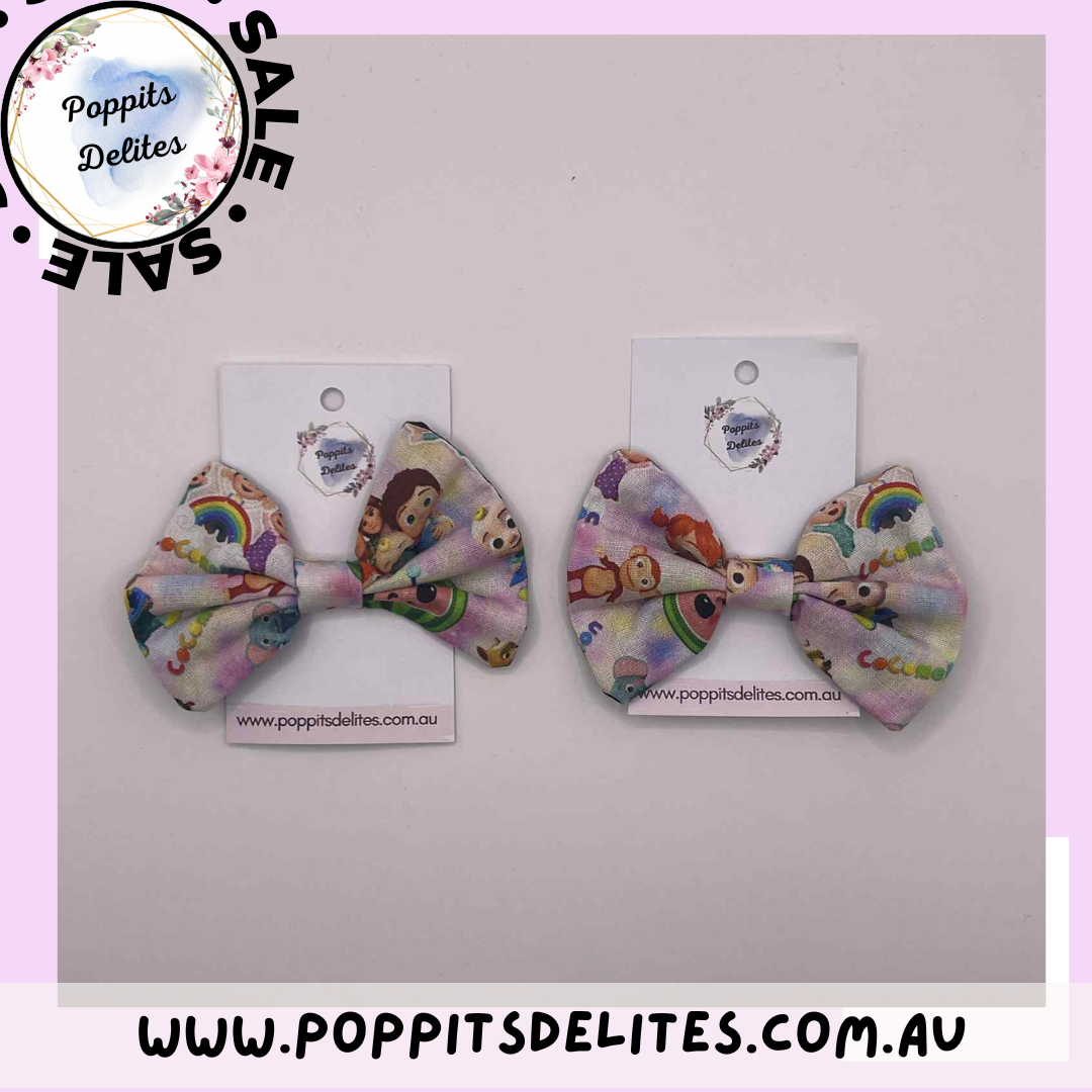 Coco Family Fabric Hair Bow