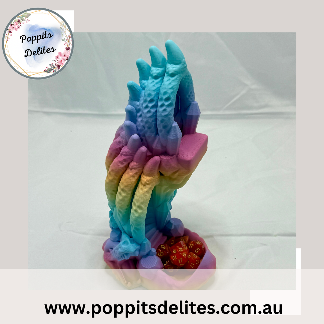 Dragon Flame Dice Tower - Poppits Delites
