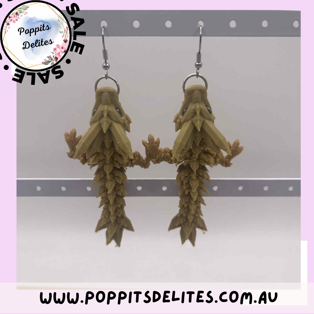 Dragon Earrings