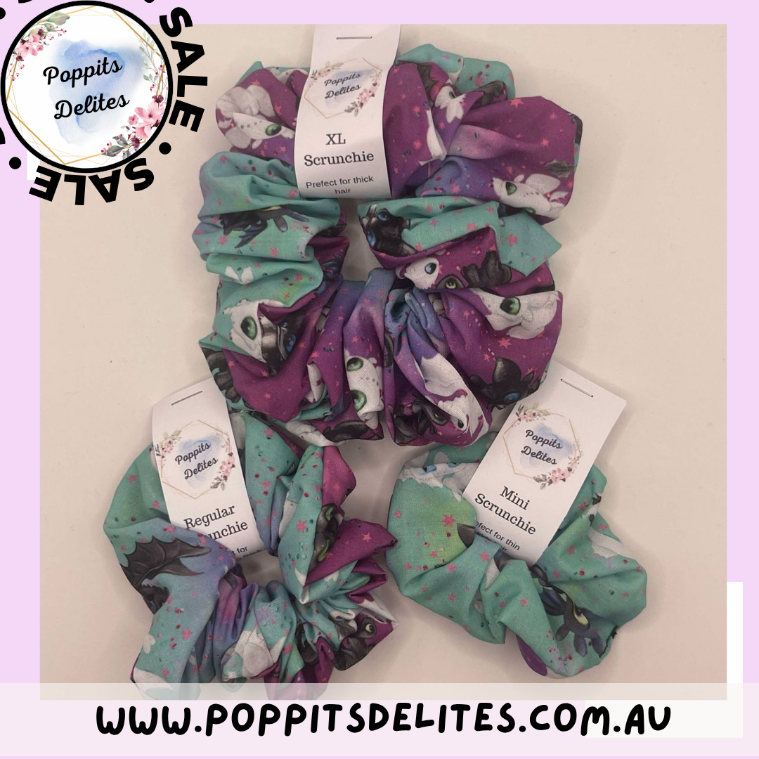 Dragon Scrunchie - Poppits Delites