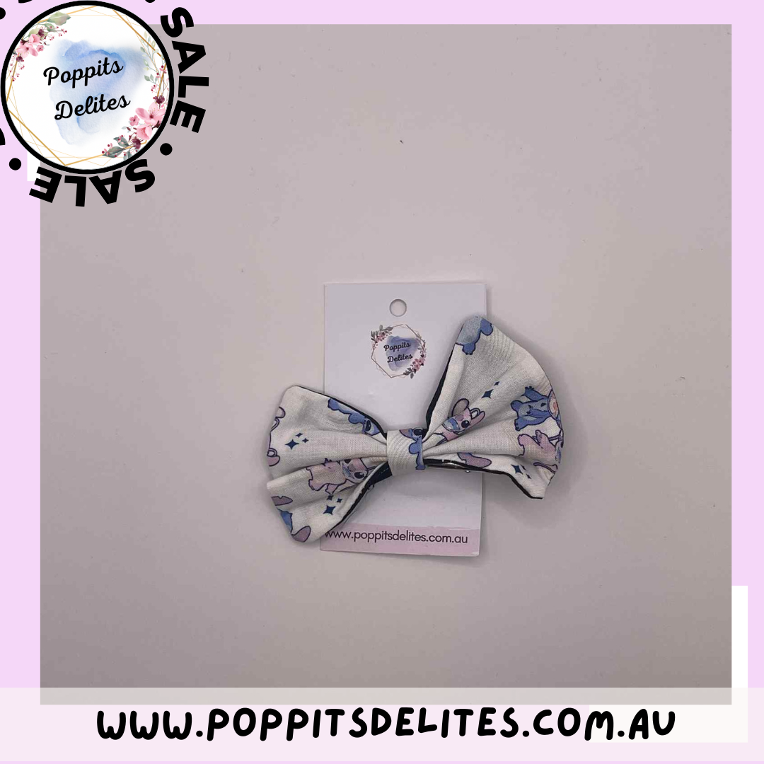 S&A Scrunchie 2 Fabric Hair Bow