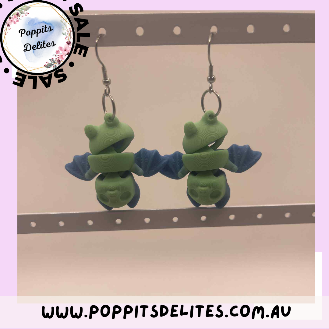 Bat Earrings