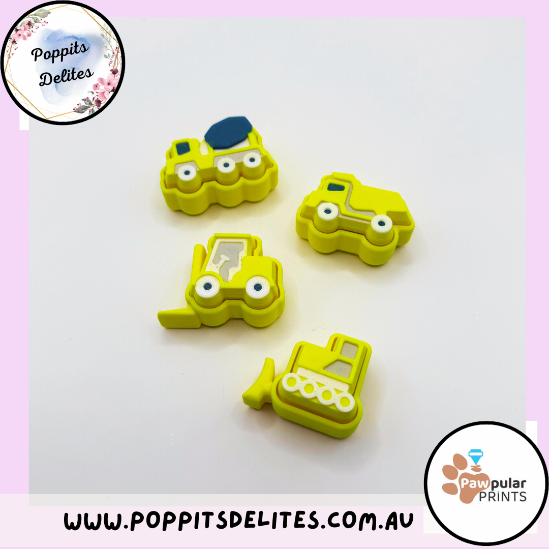 Clicker Mighty Trucks - Poppits Delites