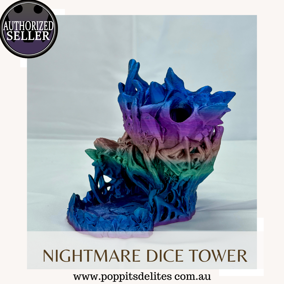 Nightmare Dice Tower - Poppits Delites offering some amazing products for both yourself and gifts for others.