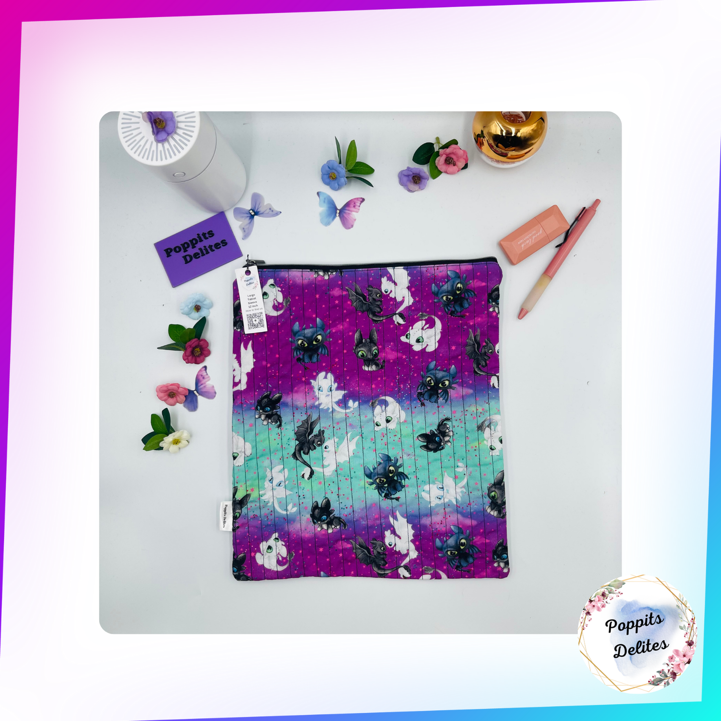 Fury Dragons Tablet Sleeve