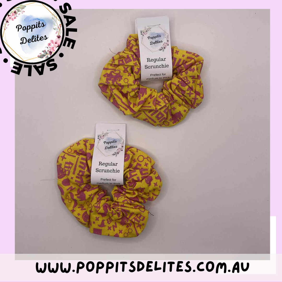 HP Yellow Scrunchie