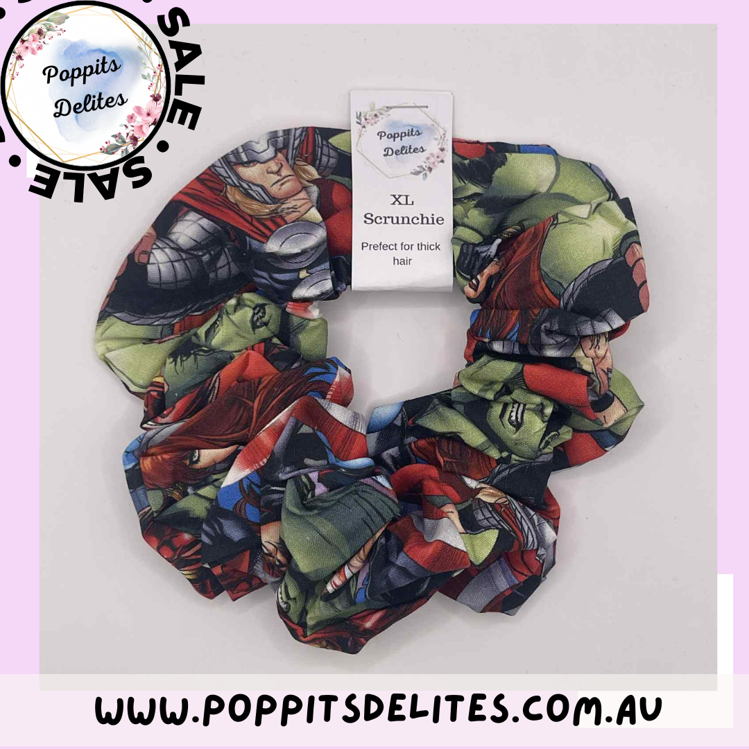 Hero Scrunchie - Poppits Delites