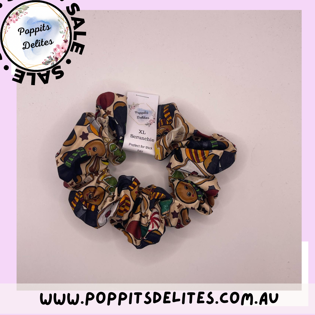 HP Christmas Cookies Scrunchie
