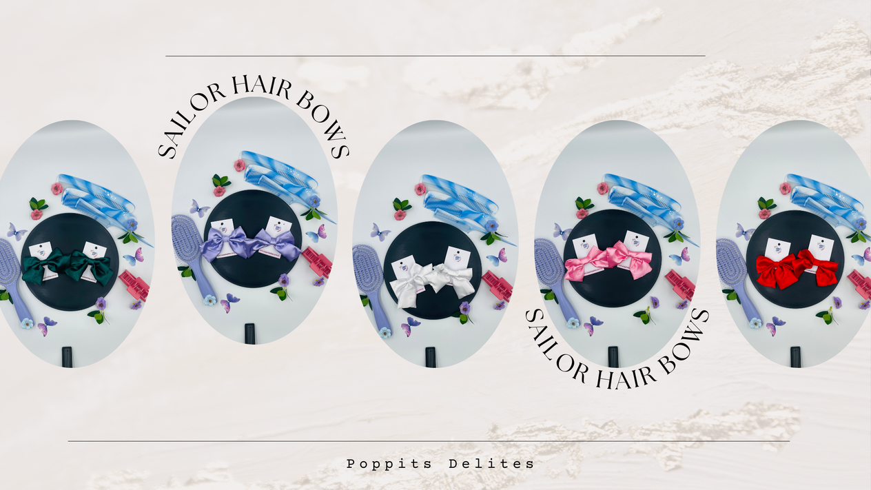 Sailor Hair Bows