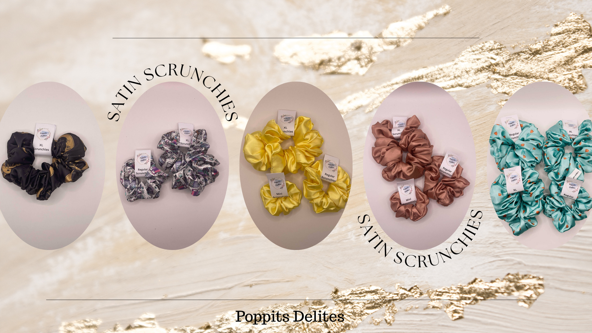 Satin Scrunchies
