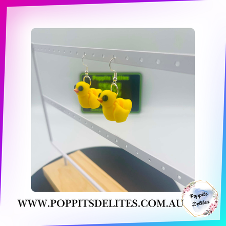 Duck Earrings - Poppits Delites