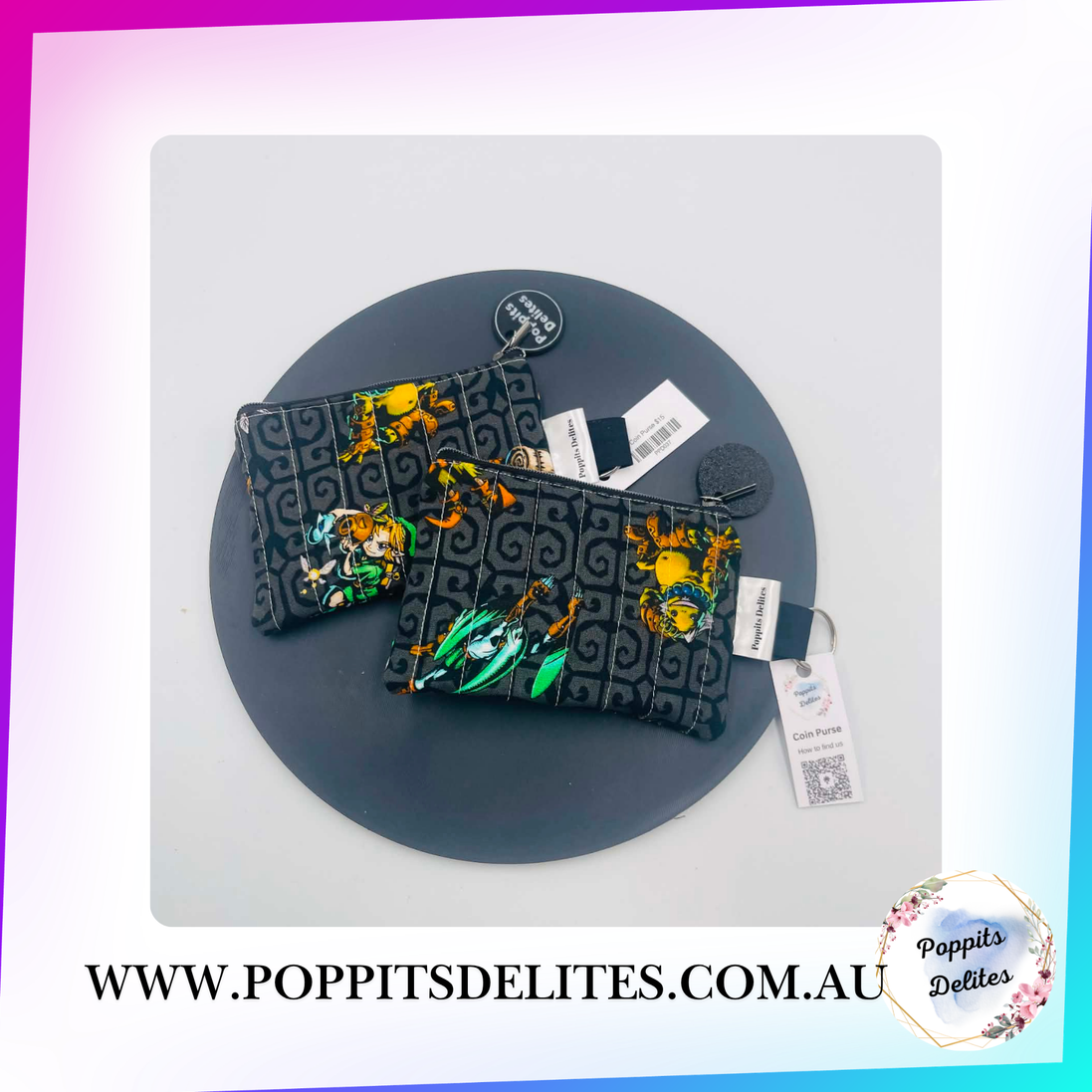 Zelda Coin Purses
