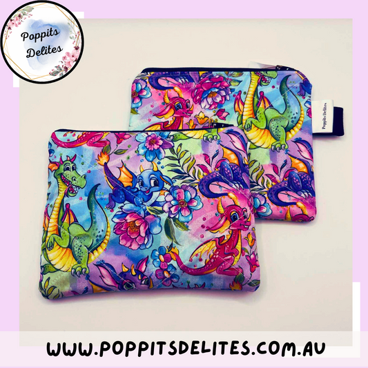 Dragon Zipper Pouches - Poppits Delites