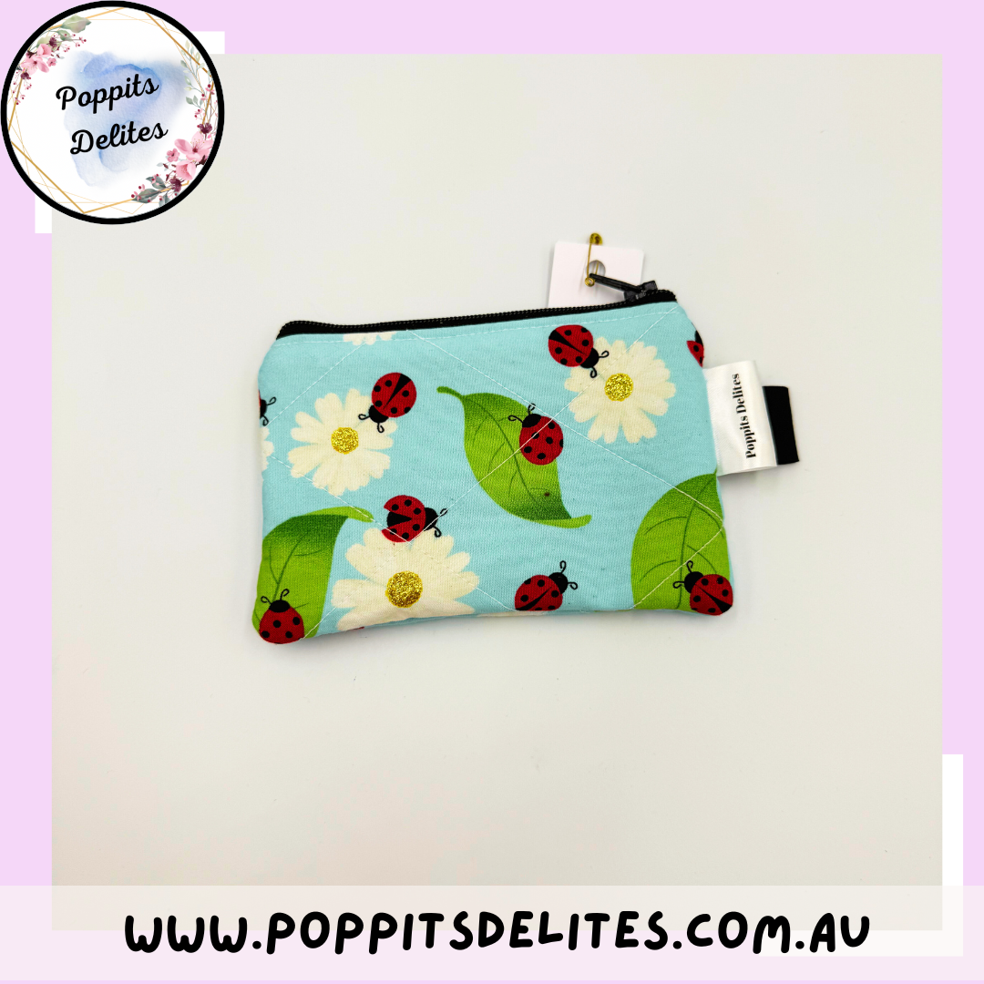 Lady Bug Coin Purses