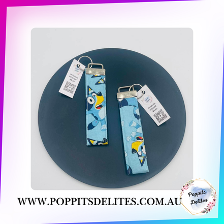 Bluey Wristlet - Poppits Delites