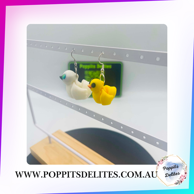 Duck Earrings - Poppits Delites