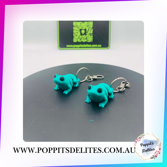 Frog Keychain - Poppits Delites