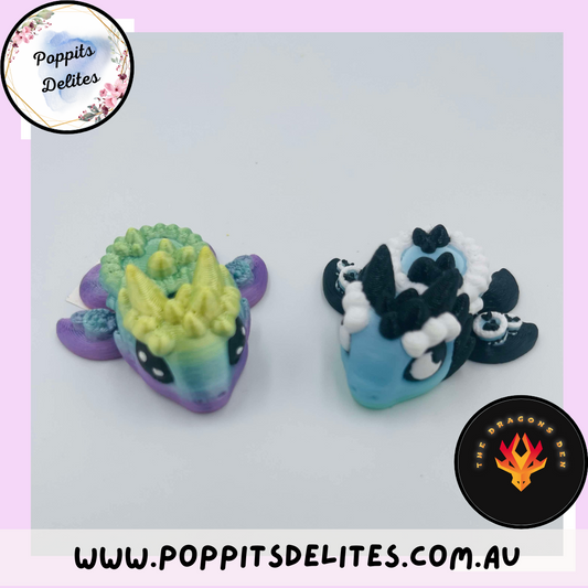 Baby Strawberry Cake Turtle - Poppits Delites