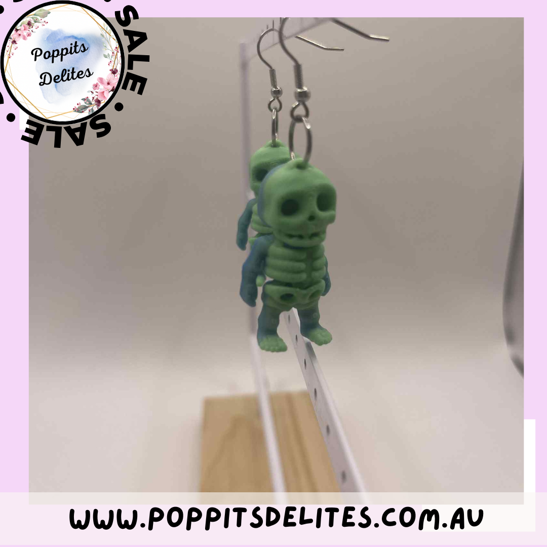 Skeleton Earrings