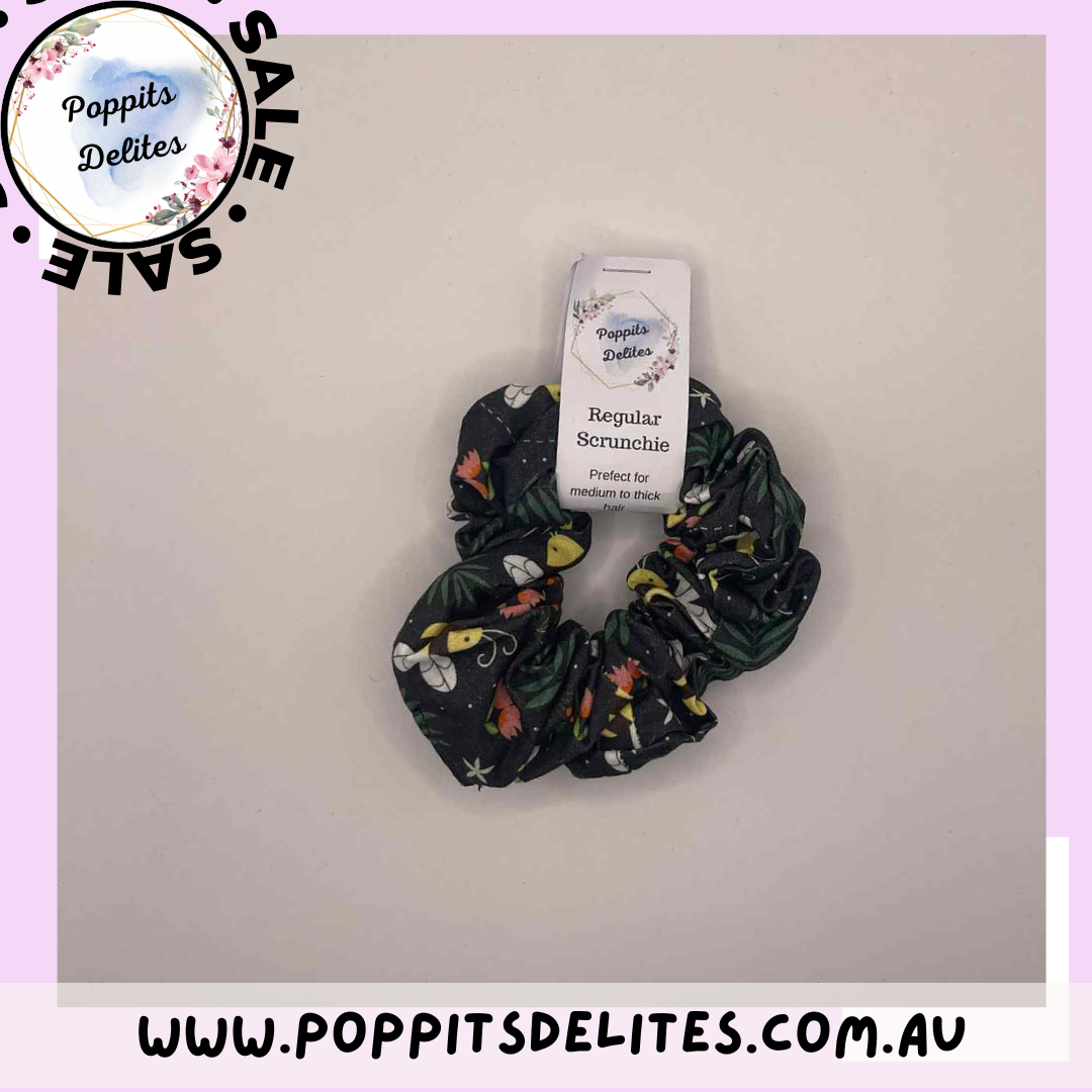 Bee Garden Scrunchie