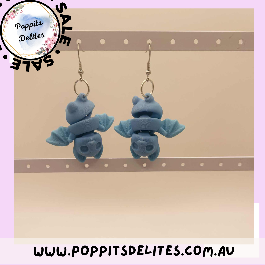 Bat Earrings