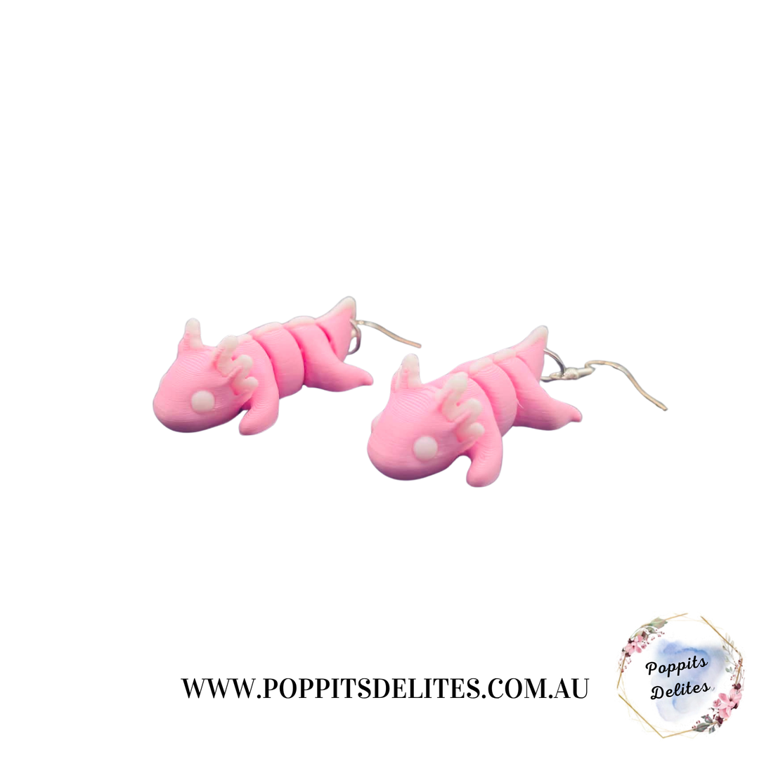 Axolotl Earrings