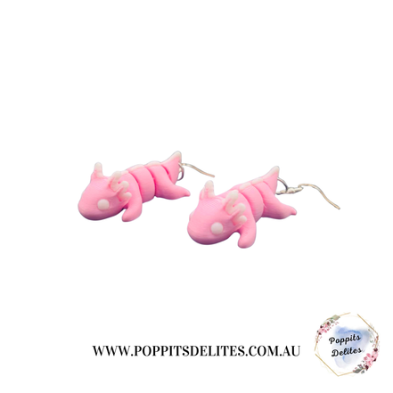 Axolotl Earrings
