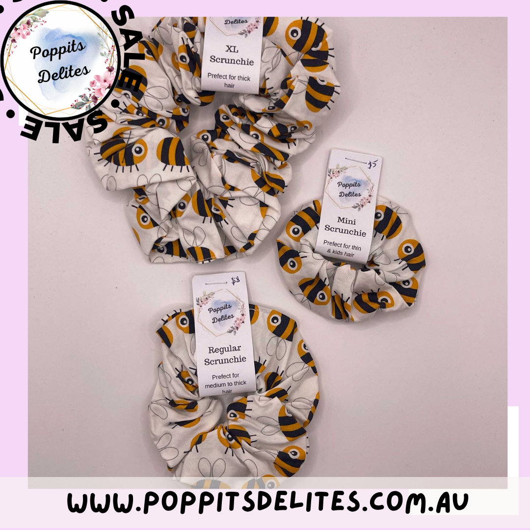 Bee Scrunchie