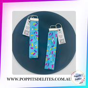 Blue Sprinkles Wristlet - Poppits Delites