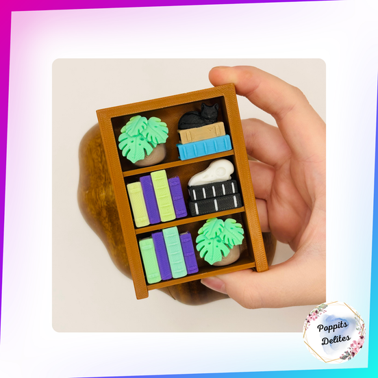 Book Shelf Clicker - Poppits Delites