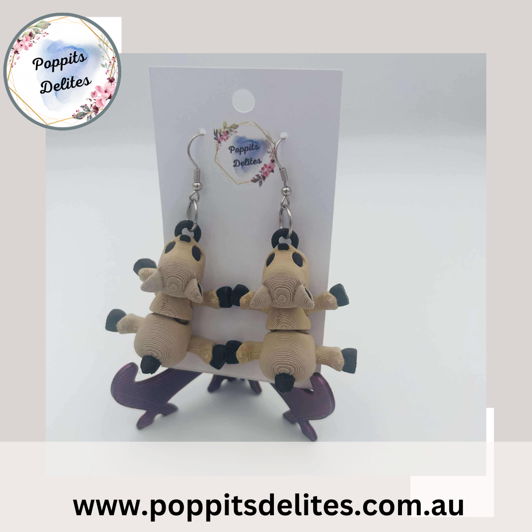 Deer Earrings - Poppits Delites