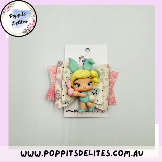 Bunny Girl Hair Bow - Poppits Delites