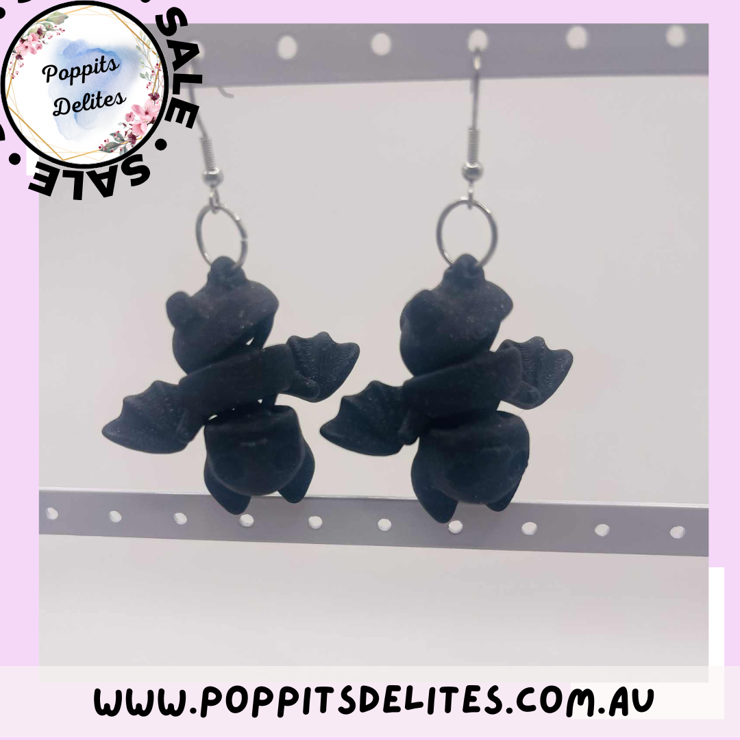 Bat Earrings