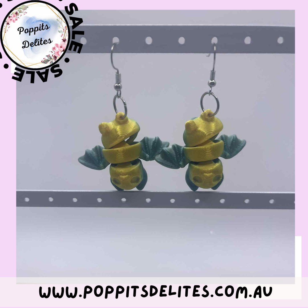 Bat Earrings
