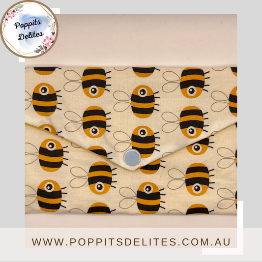 Bee Snap Pouch - Poppits Delites offering some amazing products for both yourself and gifts for others.