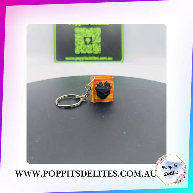 Book Keychain - Poppits Delites