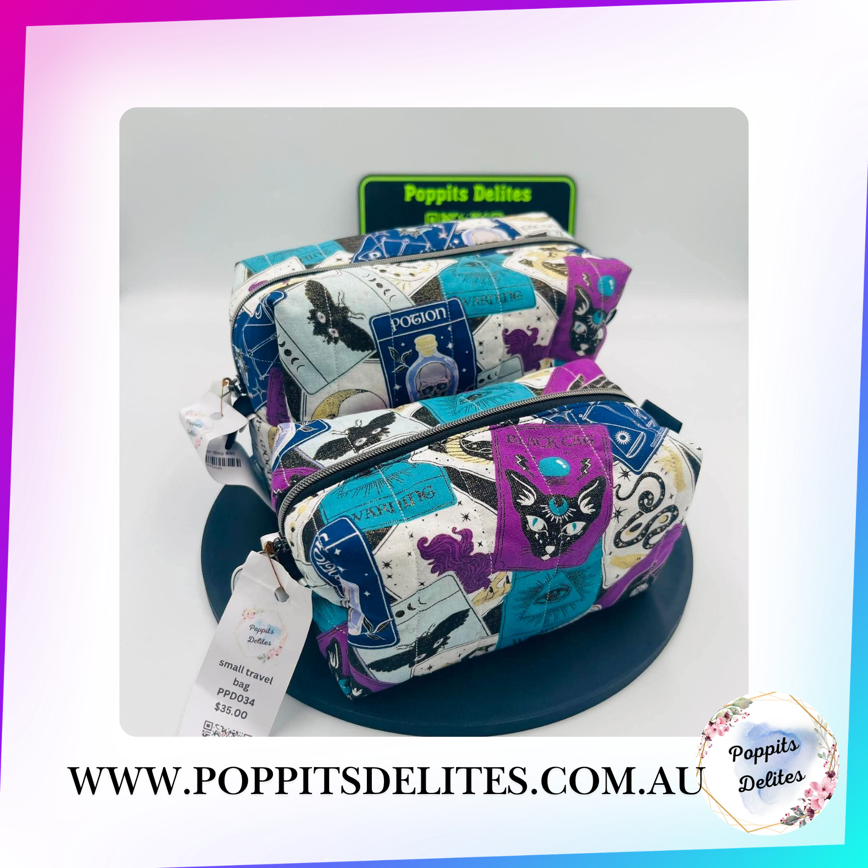 Tarot Cards Carry All Bag - Poppits Delites
