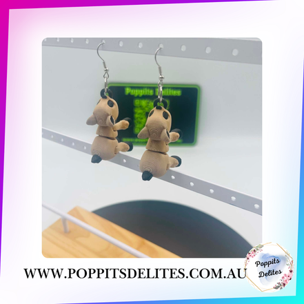 Deer Earrings - Poppits Delites