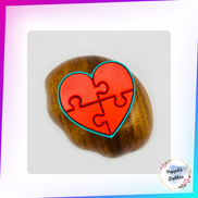 Heart Puzzle Clicker - Poppits Delites
