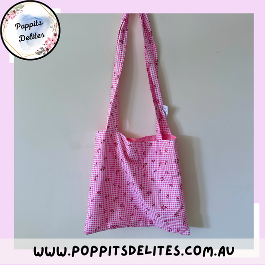 Strawberry Fields Tote Bags - Poppits Delites