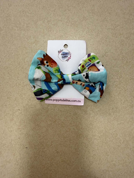 Toy Story Mini Fabric Hair Bow