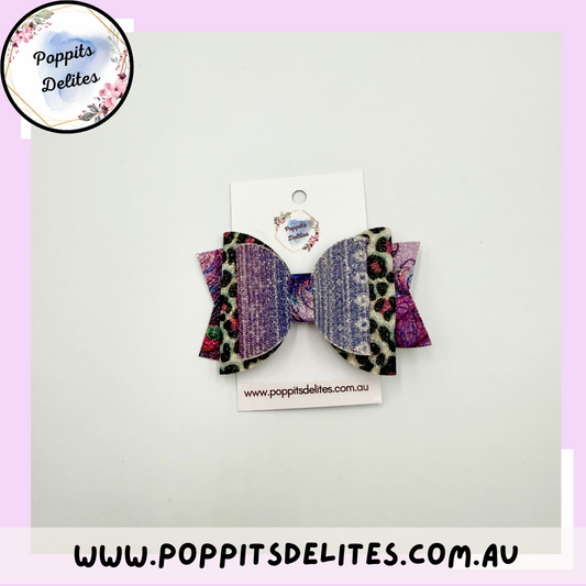 Saige Hair Bow - Poppits Delites