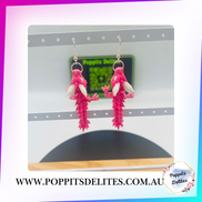 Crystal Dragon Earrings