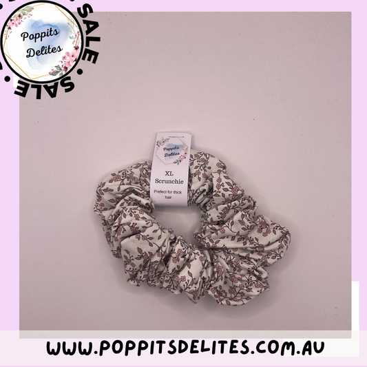 Cherry Blossom Scrunchie - Poppits Delites