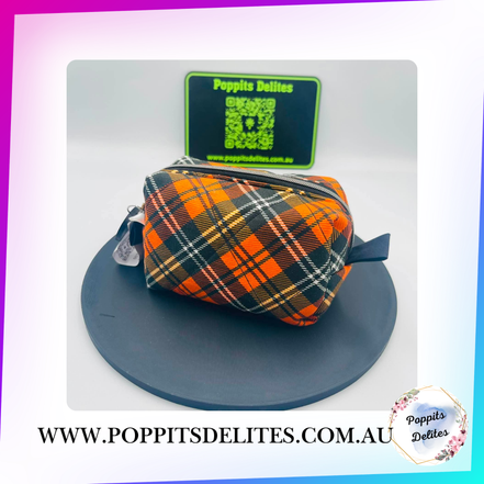 Poppy Gingham Carry All Bag - Poppits Delites