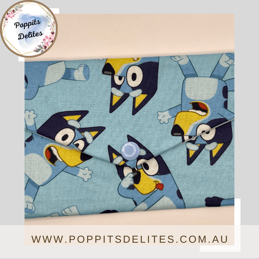 Bluey Snap Pouch - Poppits Delites offering some amazing products for both yourself and gifts for others.